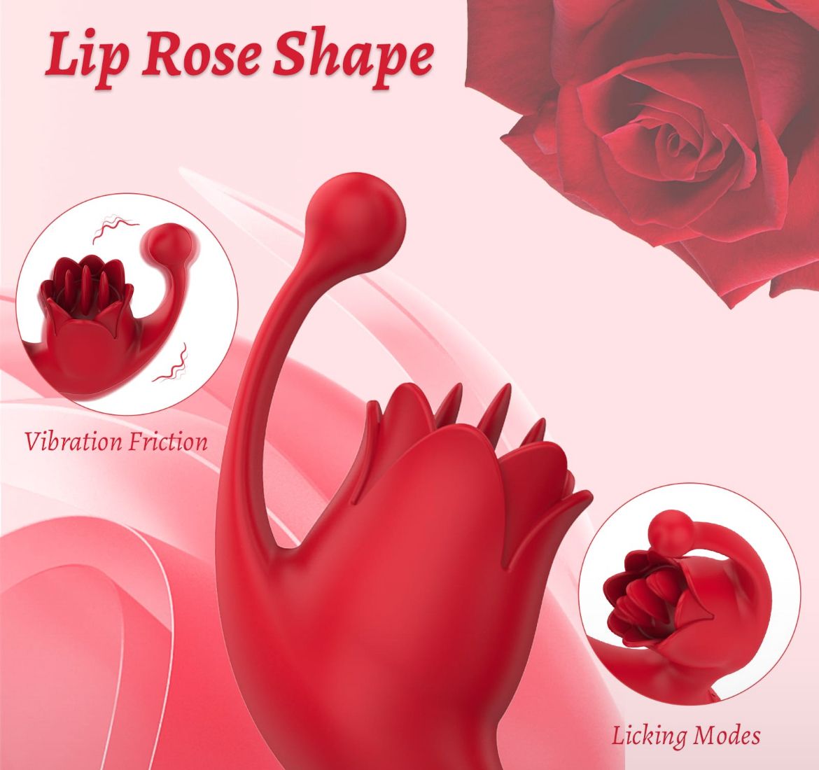 VIBRADOR PG ROSA