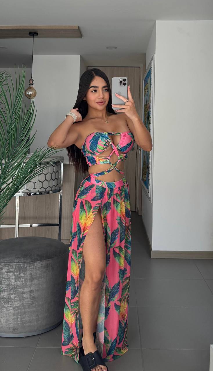VESTIDO DE BALO FALDA