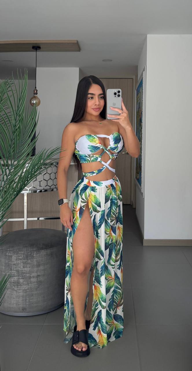 VESTIDO DE BALO FALDA