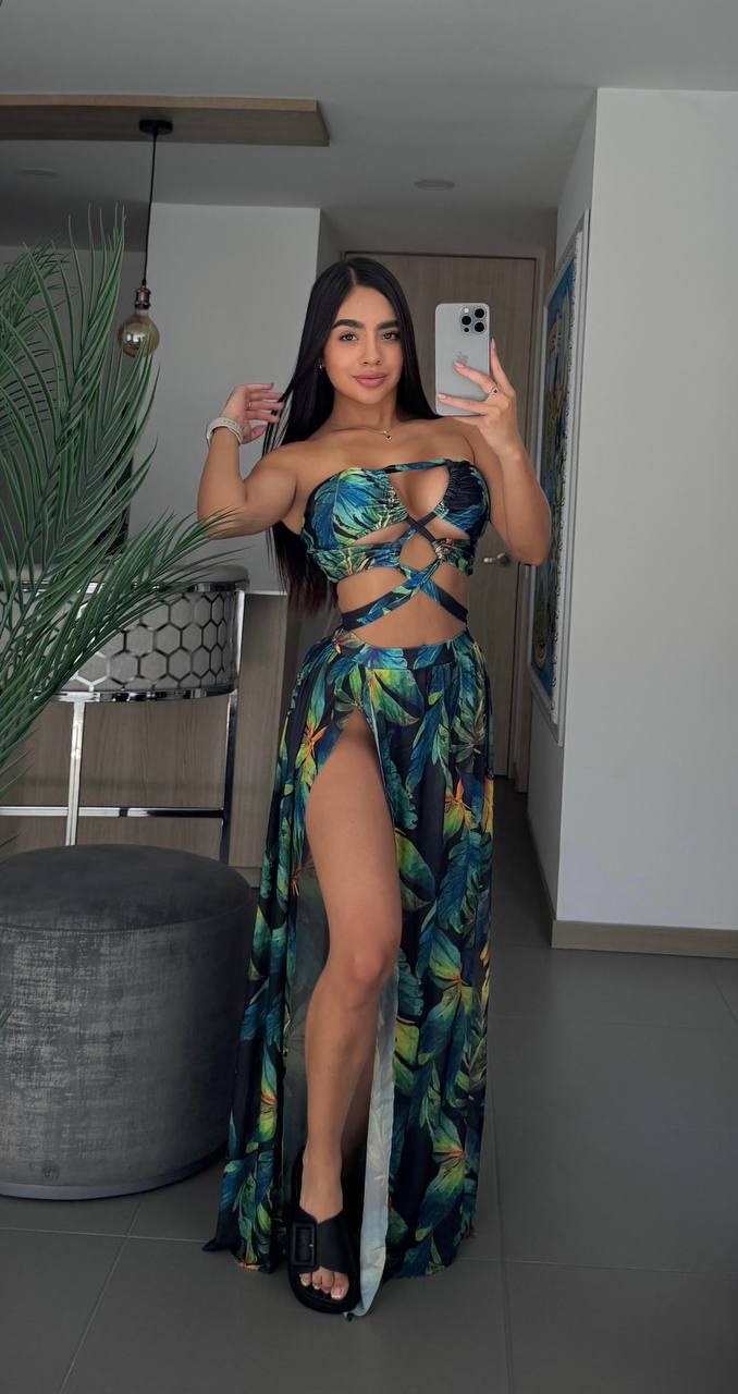VESTIDO DE BALO FALDA