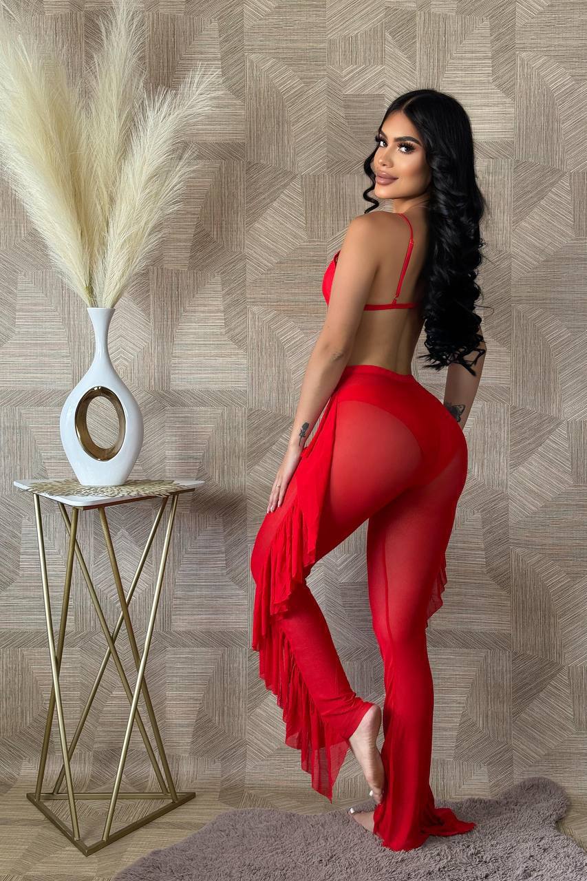 VESTIDO DE BAÑO PANTALON