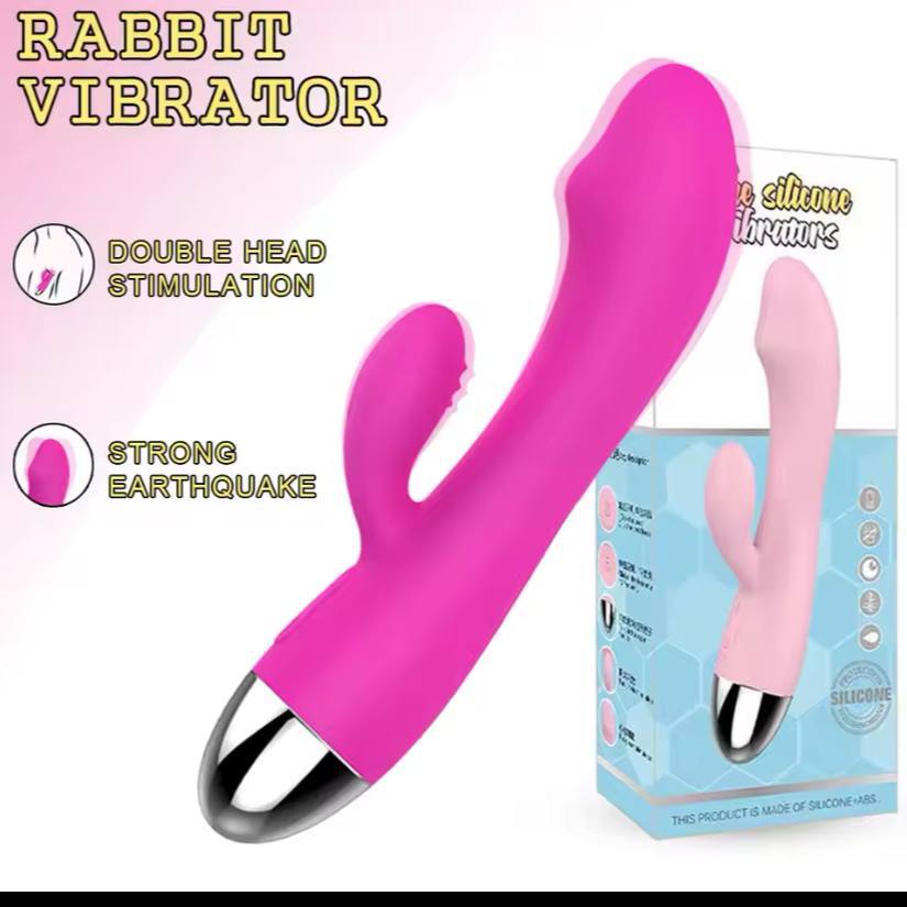 VIBRADOR MINI CONEJO DOBLE ESTIMULACIÓN