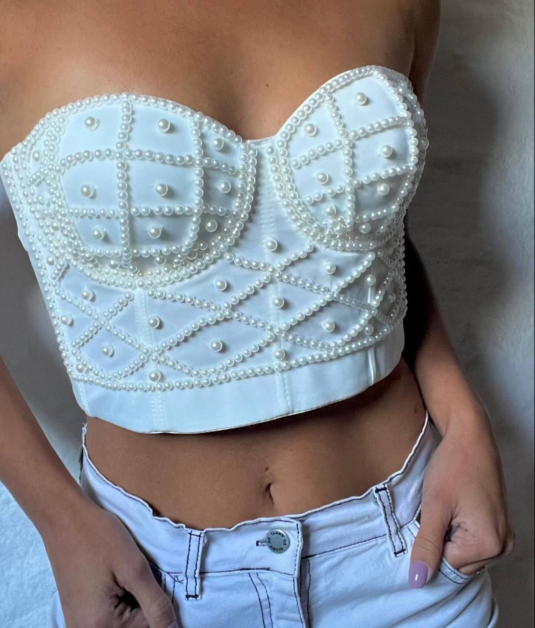 CROP TOP PERLA