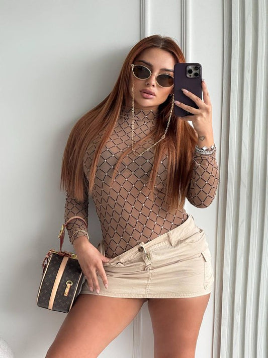 BODY CON BRILLO