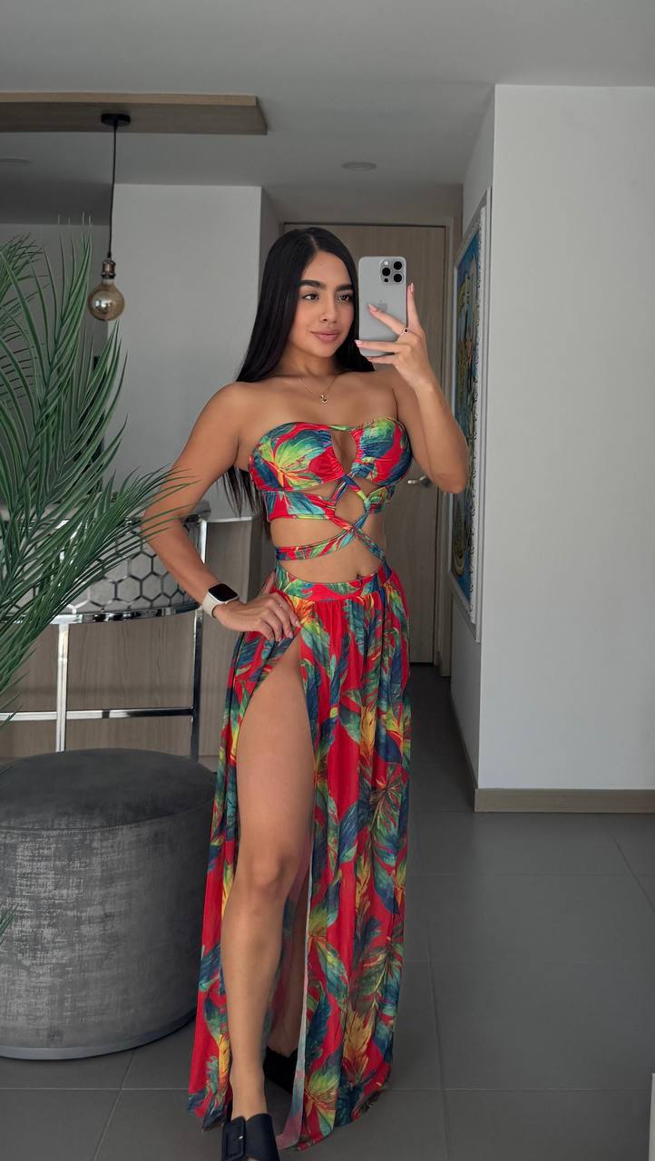 VESTIDO DE BALO FALDA