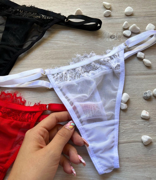 PANTY ENCAJE X3
