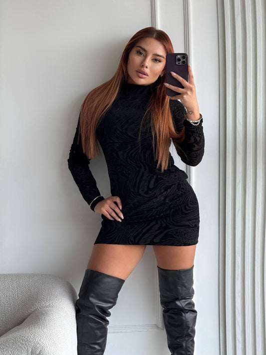 VESTIDO TERCIO PELO