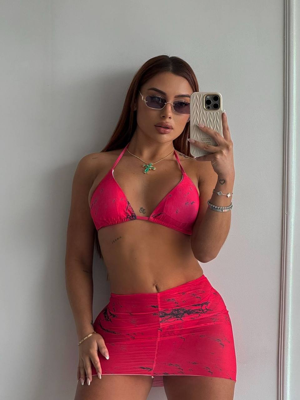 VESTIDO DE BAÑO FALDA 3 PIEZAS
